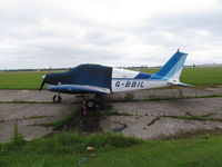 G-BBIL @ EGSX - under cover at north weald - by magnaman