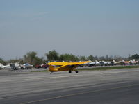 N88505 @ SZP - Piper J3C-65 CUB, Continental C65 65 Hp, landing Rwy 22 - by Doug Robertson
