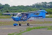G-NDAD @ EGFH - Clipper 100, Middle Stoke, Isle Of Grain Kent based, seen taxxing in after landing on runway 28. - by Derek Flewin