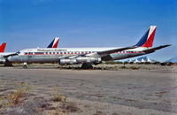 RP-C831 @ KMZJ - Douglas DC-8-51 [45690] (Philippine Airlines) Marana-Pinal Airpark~N 16/10/1984. From a slide. - by Ray Barber