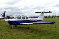 G-LFSB @ EGDV - Piper PA-38-112 Tomahawk [38-78A0072] (Cambrian Flying Club) Hullavington~G 21/05/2005 - by Ray Barber