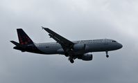 OO-TCQ @ EGLL - Brussels Airlines, seen here while approaching London Heathrow(EGLL) - by A. Gendorf
