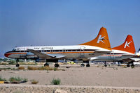 N27KE @ KLAS - Convair 440-98 [432] (Key Airlines) Las Vegas-McCarran Int'l 26/10/1984. From a slide. - by Ray Barber