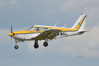 G-WWAL @ EGSH - Landing at Norwich. - by Graham Reeve