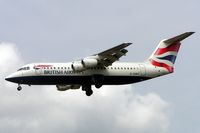 G-OINV @ EGKK - BAe 146-300 [E3171] (British Airways CitiExpress) Gatwick~G 11/08/2005 - by Ray Barber