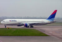 N394DL @ EGCC - Boeing 767-324ER [27394] (Delta Air Lines) Manchester-Ringway~G 02/02/2006 - by Ray Barber