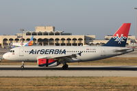 YU-APE @ LMML - A319 YU-APE Air Serbia - by Raymond Zammit