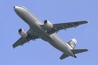 EI-DVM @ LFPG - Airbus A320-214, Take off rwy 27L, Roissy Charles De Gaulle airport (LFPG-CDG) - by Yves-Q