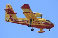 F-ZBEG @ LFML - Canadair CL-415, Short approach Rwy 31R, Marseille-Provence Airport (LFML-MRS) - by Yves-Q