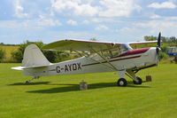 G-AYDX @ X3CX - Parked at Northrepps. - by Graham Reeve