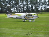 N122CS @ EGHR - Cessna skyland (CS) at goodwood - by magnaman