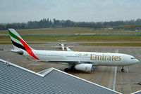 A6-EAS @ EGBB - Airbus A330-243 [455] (Emirates Airlines) Birmingham Int'l~G 17/11/2003 - by Ray Barber