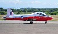 G-BWSG @ EGFH - Visiting JP in 6FTS colour scheme coded U - by Roger Winser