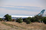 C-FBEF @ KROW - C-FBEF Boeing 767 out to grass at Roswell New Mexico.  I wonder how much longer it will be around. - by Pete Hughes
