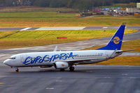 5B-DBU @ EGBB - Boeing 737-8Q8 [32796] (Eurocypria) Birmingham Int'l~G 22/12/2008 - by Ray Barber