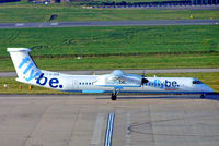 G-JEDW @ EGBB - De Havilland Canada DHC-8Q-402 [4093] (Flybe) Birmingham Int'l~G 26/10/2004 - by Ray Barber