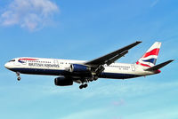 G-BNWW @ EGLL - Boeing 767-336ER [25831] (British Airways) Heathrow~G 11/11/2004. On finals 27L. - by Ray Barber