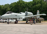 77-0196 @ MTN - Rescued from the boneyard, this Warthog serves as a training airframe with the Maryland Air National Guard. - by Daniel L. Berek