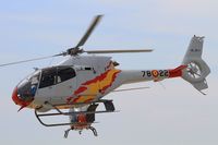 HE25-3 @ LFMI - Spanish ASPA Team Eurocopter EC-120B Colibri, On display, Istres-Le Tubé Air Base 125 (LFMI-QIE) open day 2016 - by Yves-Q