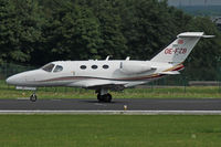 OE-FZB @ EBBR - Arrival at EBBR. - by Stef Van Wassenhove