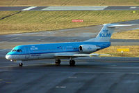 PH-WXD @ EGBB - Fokker F-70 [11563] (KLM cityhopper) Birmingham Int'l~G 13/02/2009 - by Ray Barber