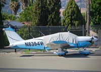 N8394W @ KRHV - Locally-based 1965 Piper PA-28-180 parked in front of Victory Aero for maintenance at Reid Hillview Airport, San Jose, CA. - by Chris Leipelt