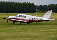 G-ATJL @ EGLM - Piper PA-24-260 Comanche at White Waltham. Ex N8752P - by moxy