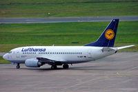 D-ABIT @ EGBB - Boeing 737-530 [24943] (Lufthansa) Birmingham Int'l~G 26/11/2004 - by Ray Barber