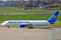 G-FCLF @ EGBB - Boeing 757-28A [28835] (Thomas Cook) Birmingham Int'l~G 16/11/2004 - by Ray Barber