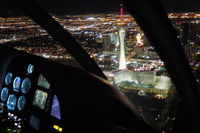 N857MH - Night flight over Vegas - by Micha Lueck
