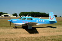G-OBAL @ EGBP - Mooney M.20J Model 201LM [24-1601] (Britannia Flying Club) Kemble~G 13/07/2003 - by Ray Barber
