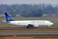 PK-GZM @ WIII - Boeing 737-4M0 [29208] (Garuda Indonesia) Jakarta-Soekarno Hatta Int~PK 26/10/2006 - by Ray Barber