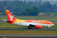 PK-KKA @ WIII - Boeing 737-56N [28565] (Adam Air) Jakarta-Soekarno Hatta Int~PK 26/10/2006 - by Ray Barber