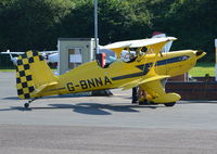 G-BNNA @ EGBG - Maxwell TC SA300 Starduster at Leicester Airport. Ex N8SD - by moxy