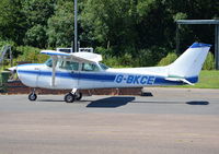 G-BKCE @ EGBG - Reims Cessna F172P Skyhawk at Leicester Aiport. Ex N9687R - by moxy