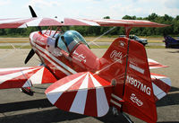 N907MG @ 4N1 - This little aerobatic biplane had just performed an amazing aerobatic show. - by Daniel L. Berek