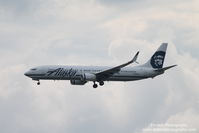 N486AS @ KMCO - Alaska Flight 16 (N486AS) arrives at Orlando International Airport following flight from Seattle-Tacoma International Airport