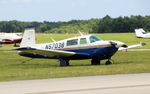 N57038 @ LAL - N57038 Mooney M20 at Sum'n'Fum Laleland, Florida - by Pete Hughes