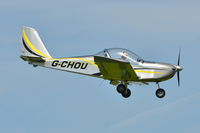 G-CHOU @ X3CX - Landing at Northrepps. - by Graham Reeve