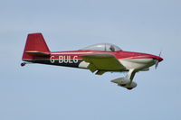 G-BULG @ EGSH - Landing at Norwich. - by Graham Reeve