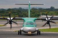 EI-FNA @ EGCC - ATR72 in profile. - by FerryPNL