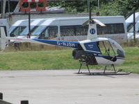 G-NJSH @ EGTB - on apron at booker - by magnaman