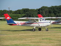 G-SHBA @ EGLD - at Denham base - by magnaman