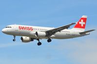 HB-JLS @ EGLL - Swiss A320 landing in London - by FerryPNL