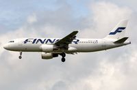 OH-LXC @ EGLL - Finnair A320 landing in London - by FerryPNL