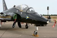 XX307 @ LFRH - Royal Air Force British Aerospace Hawk T.1-1A, Static display, Lann Bihoué Naval Air Base (LFRH - LRT) - by Yves-Q