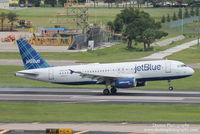 N552JB @ KTPA - JetBlue Flight 1052 (N552JB) Blue Jay arrives at Tampa International Airport following flight from Luis Munoz Marin International Airport