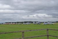 G-ATHD @ EGBP - Line up of a few Aircraft taking part in the Skysport Fly In. - by Derek Flewin