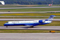 N740SK @ KMKE - Canadair CRJ-700 [10196] (United Express) Milwaukee~N 27/07/2008 - by Ray Barber