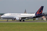 OO-SSE @ EBBR - Landing at Brussels on rwy 25L. - by Raymond De Clercq